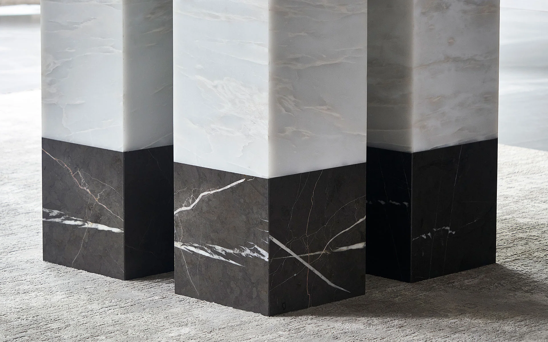 Alabaster Dream Rectangle Dining Table - Image 4