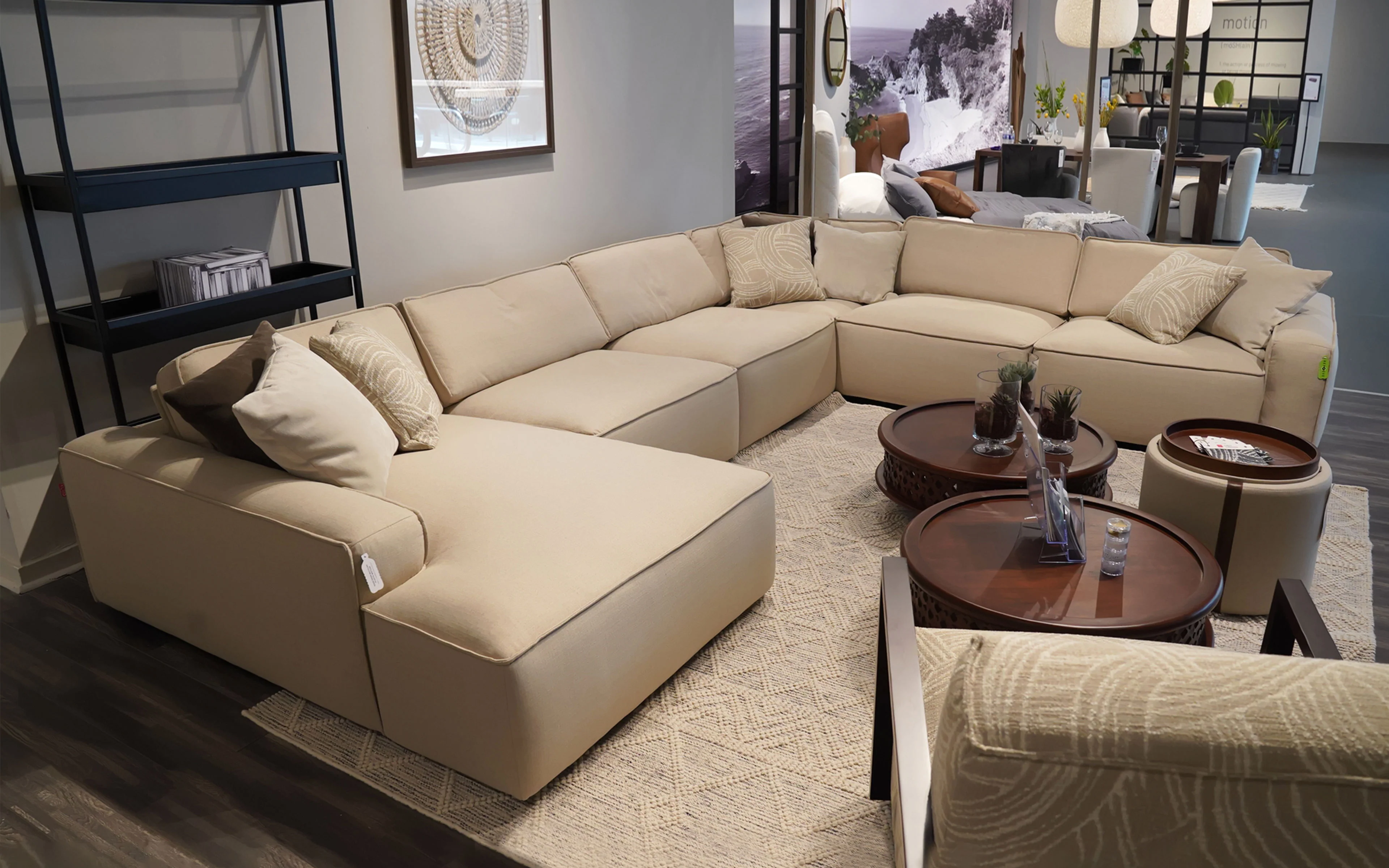 Boreas Modern Motion Sectional Sofa - Image 3