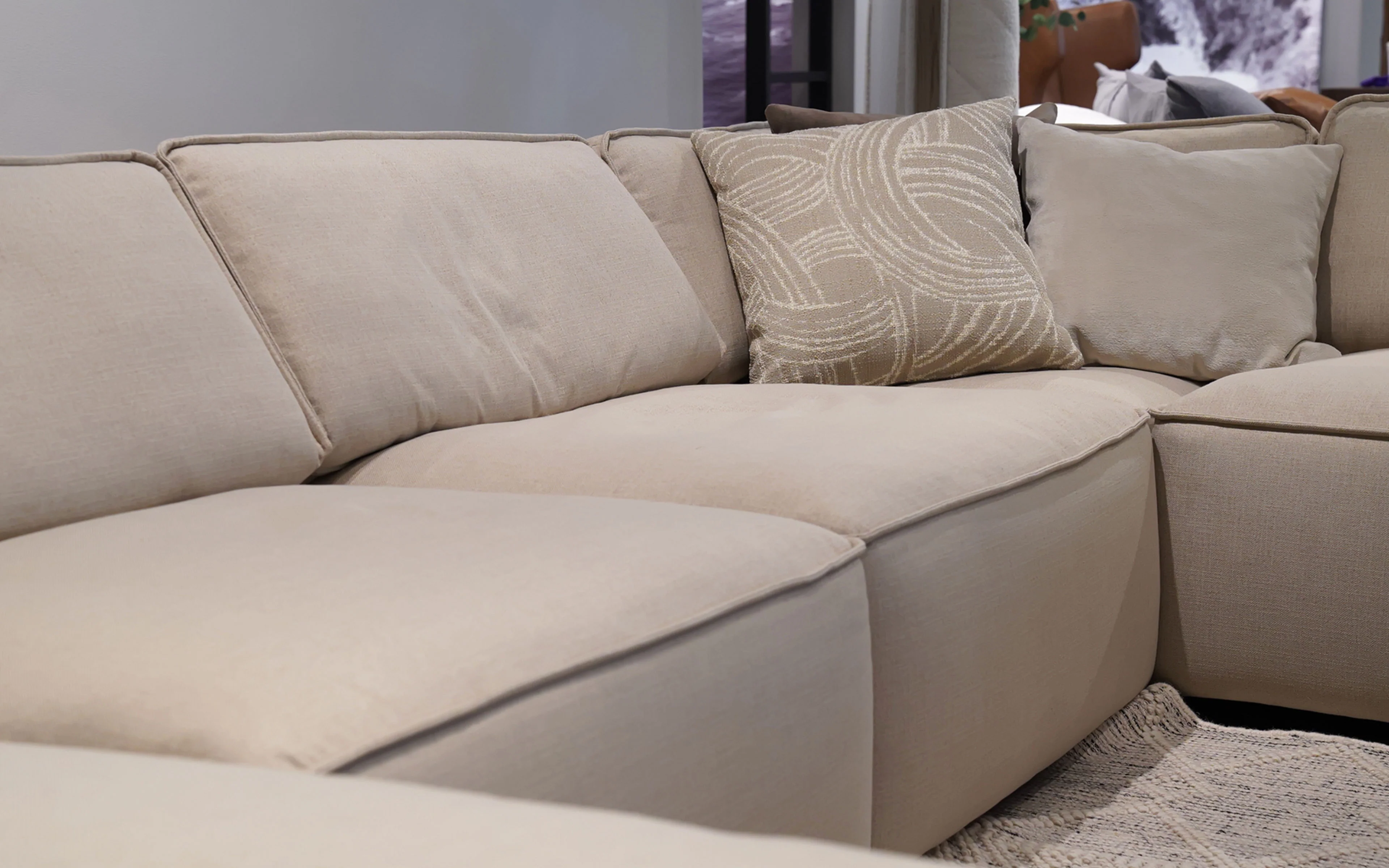 Boreas Modern Motion Sectional Sofa - Image 4