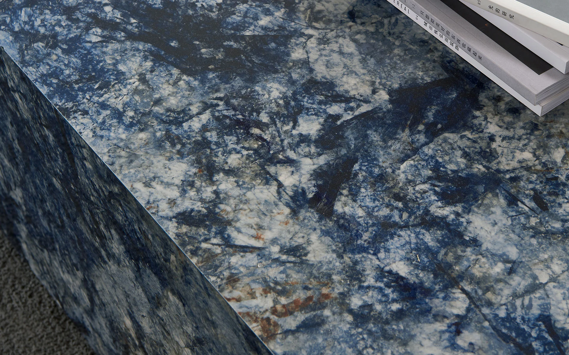 Evander Sintered Stone Square Coffee Table - Image 4