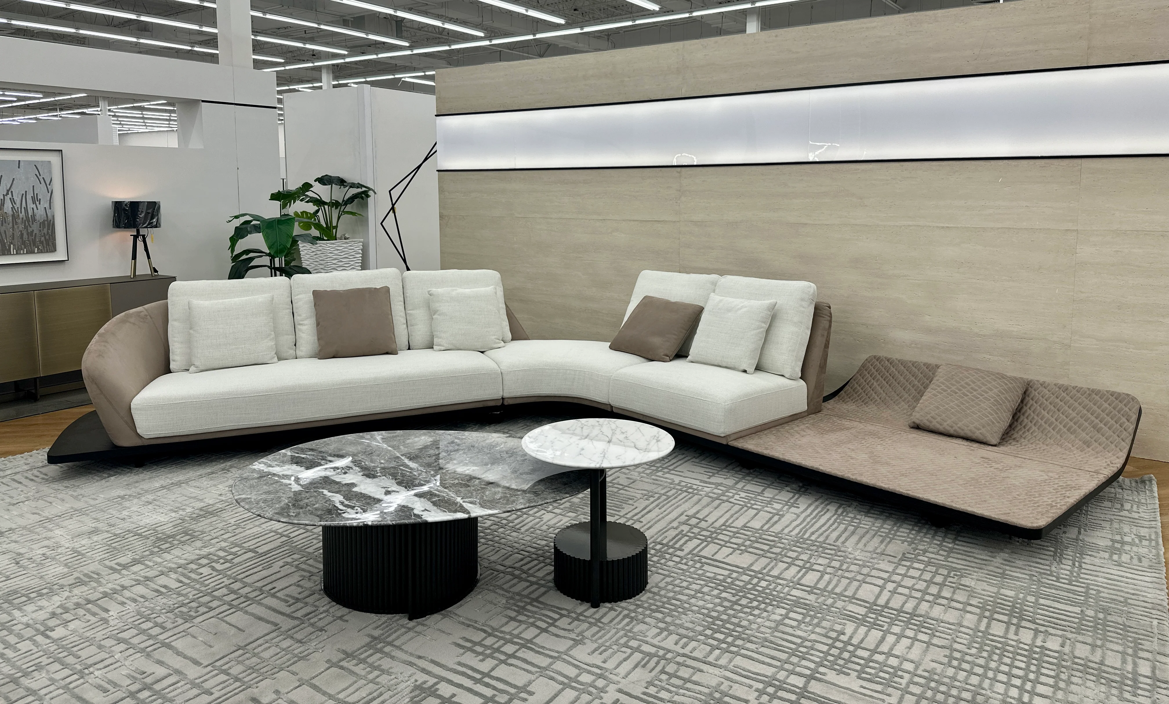 Fara Modern Motion Sectional - Image 4