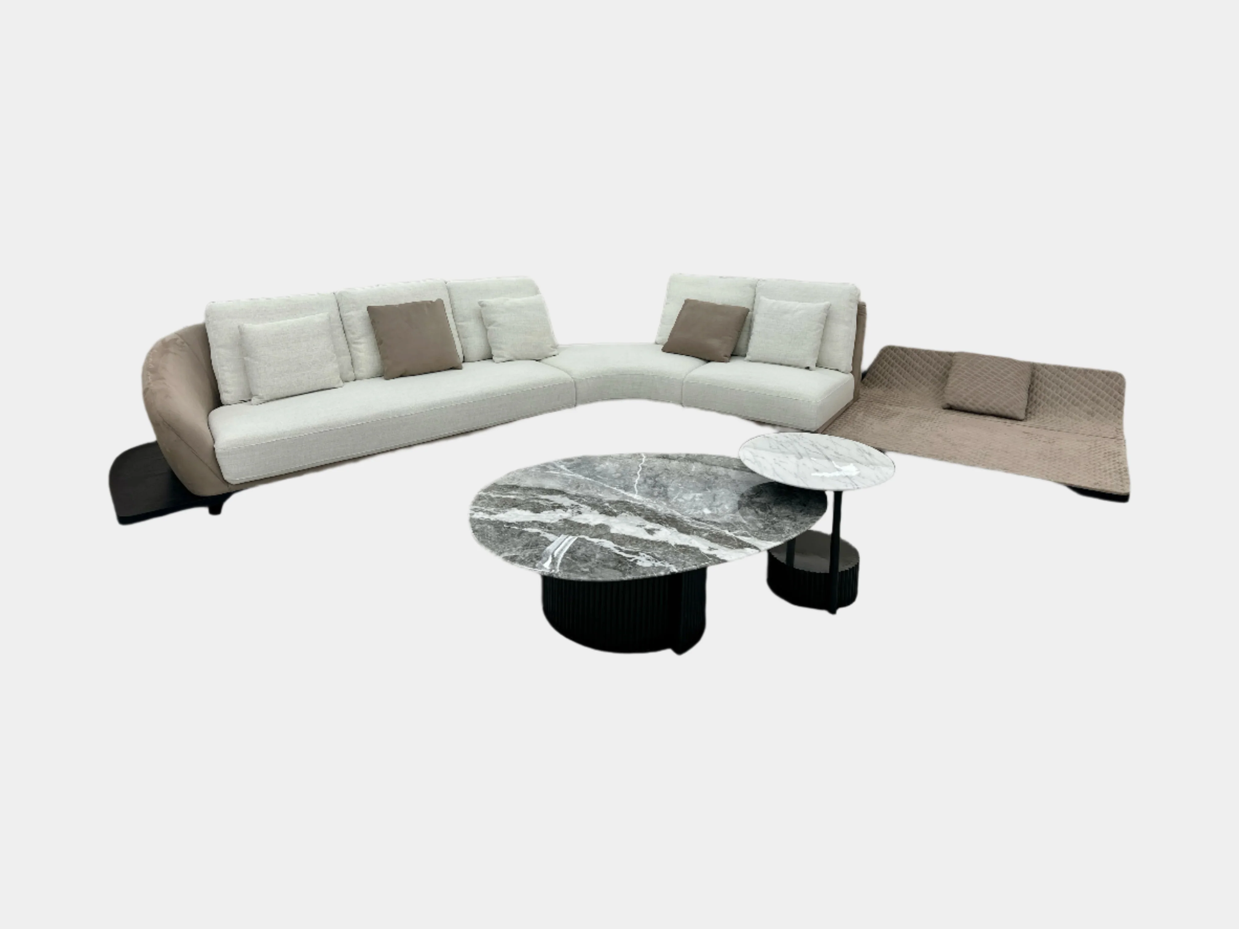 Fara Modern Motion Sectional - Image 3