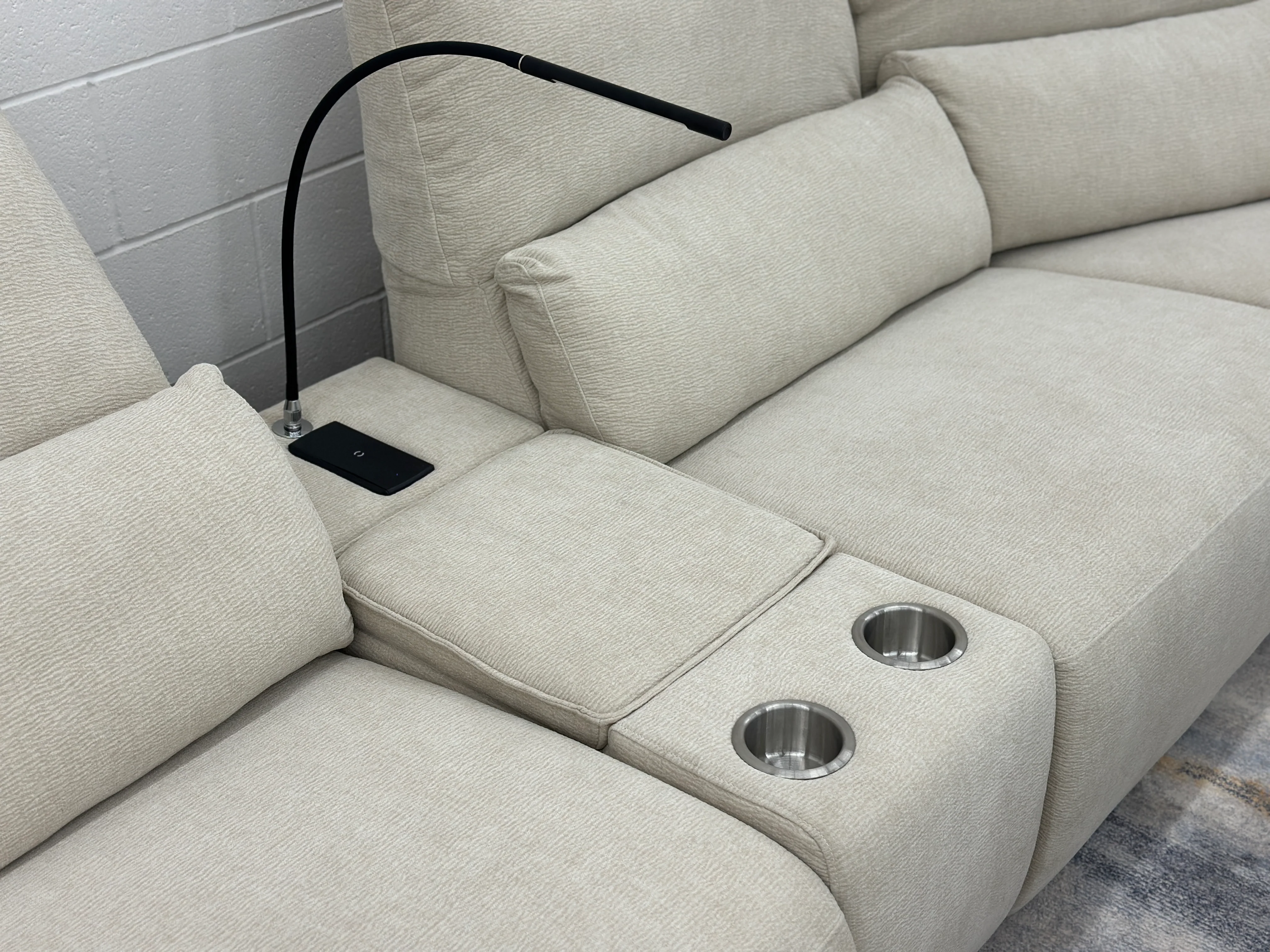 Fleur Modern Motion Recliner Sectional - Image 3