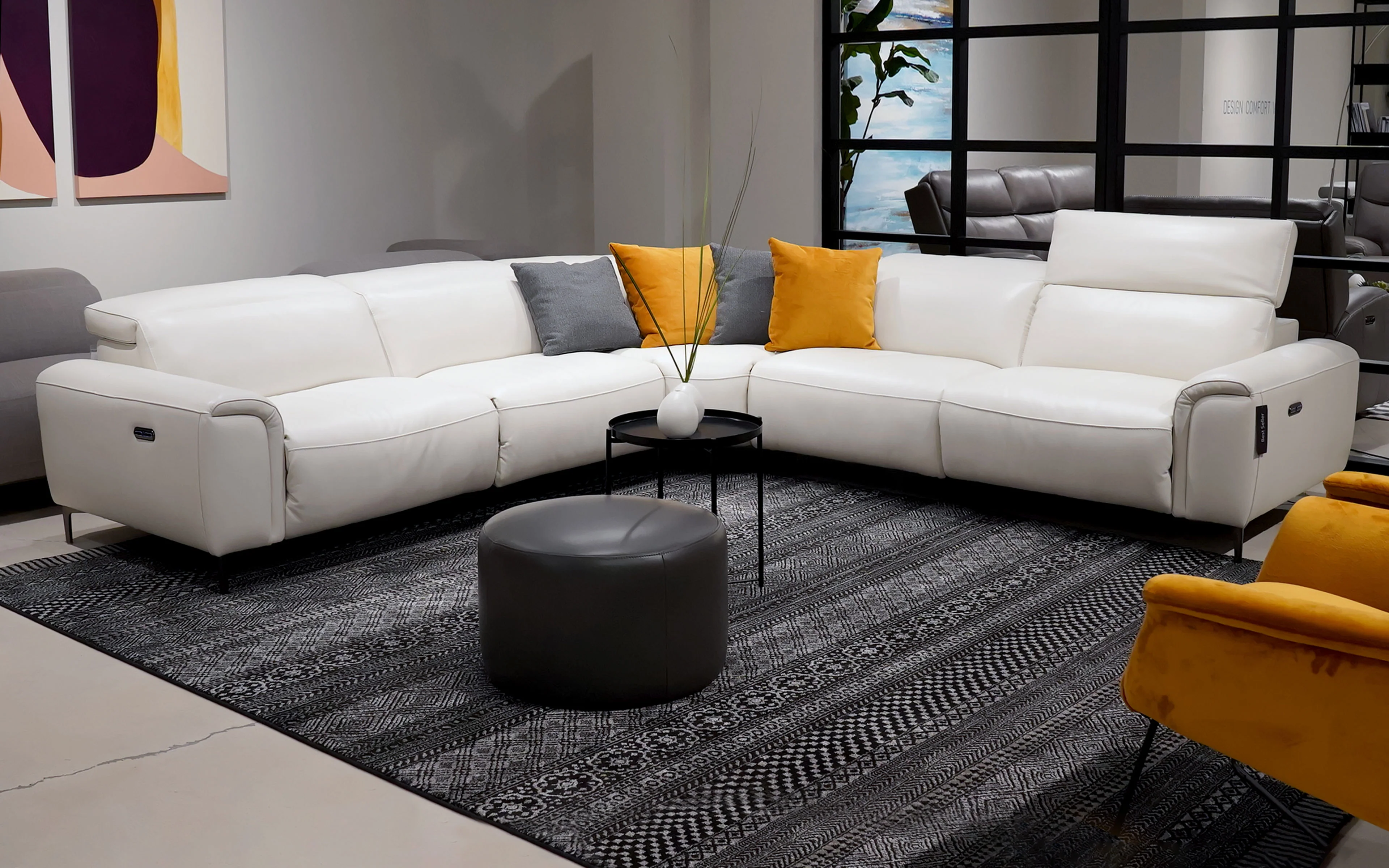 Girasole Modern Motion Reclining Sectional - Image 12