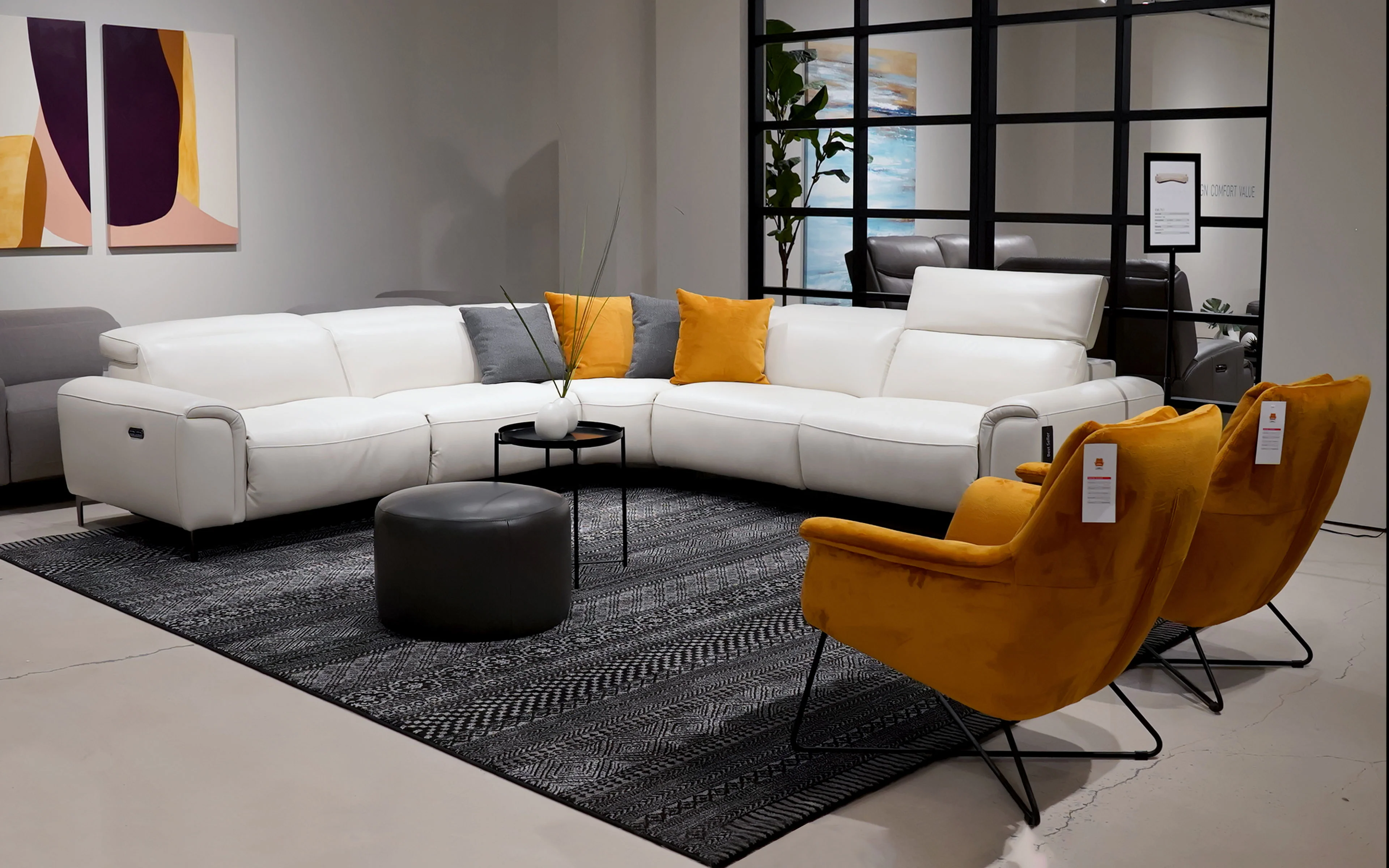 Girasole Modern Motion Reclining Sectional - Image 13