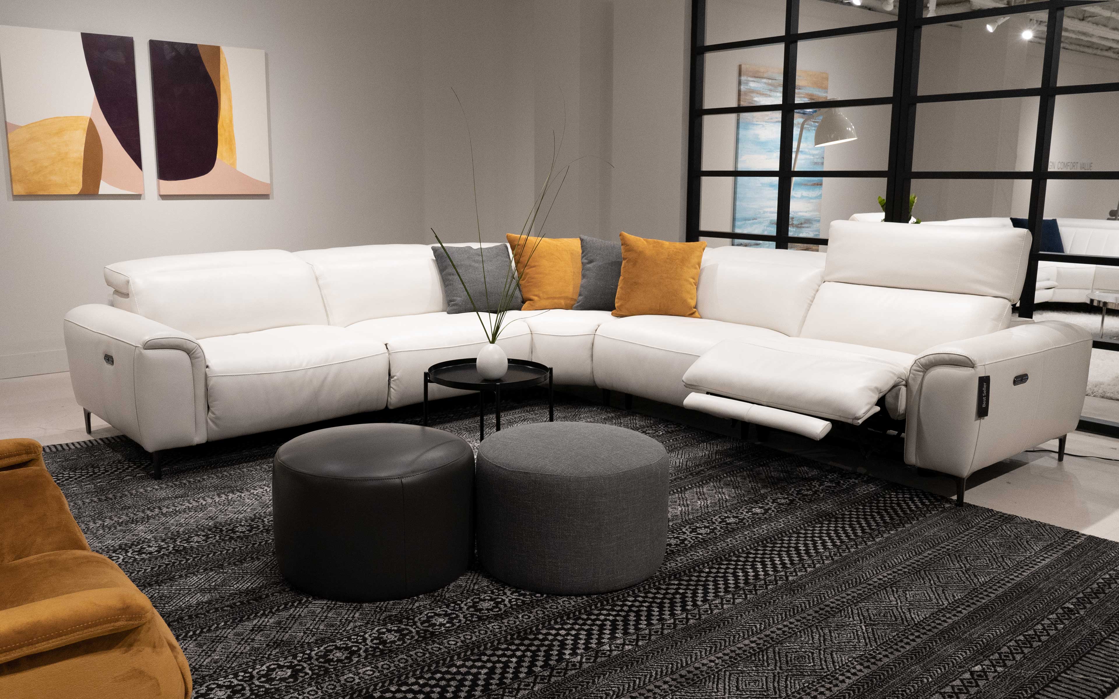 Girasole Modern Motion Reclining Sectional - Image 14