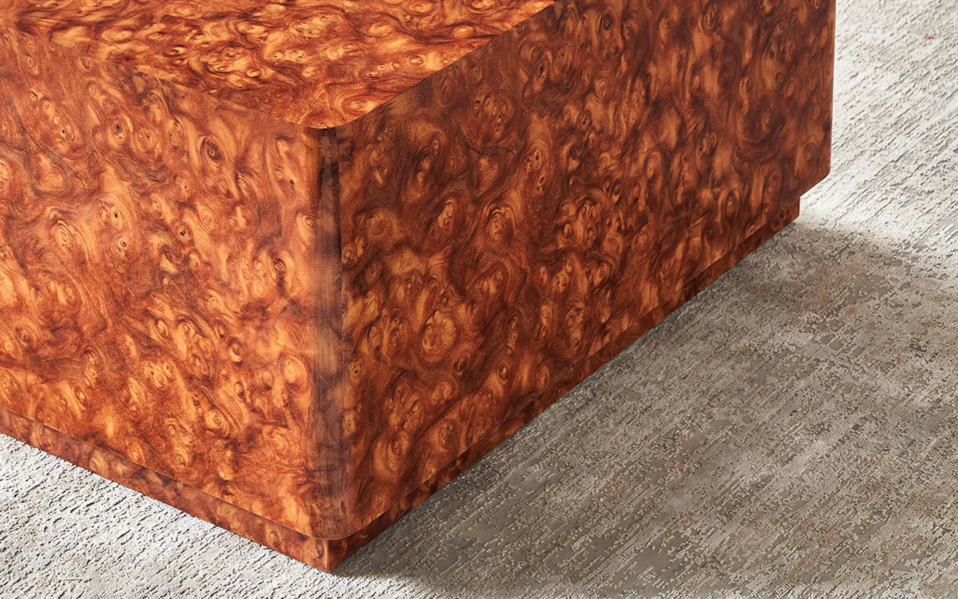 Beau MDF Rectangle Coffee Table - Image 3