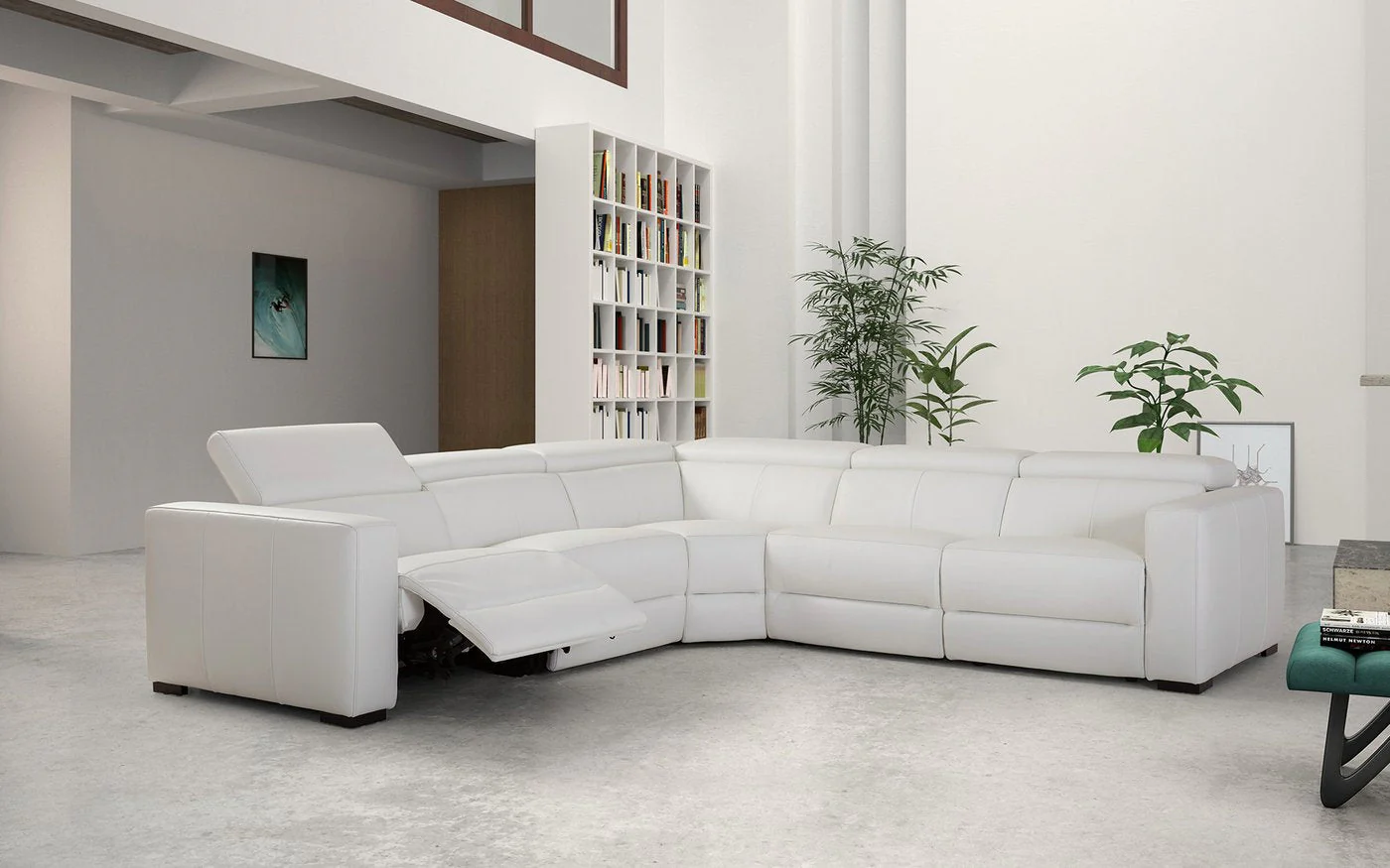 Jasmine 5pc Modern Motion Recliner - Image 3