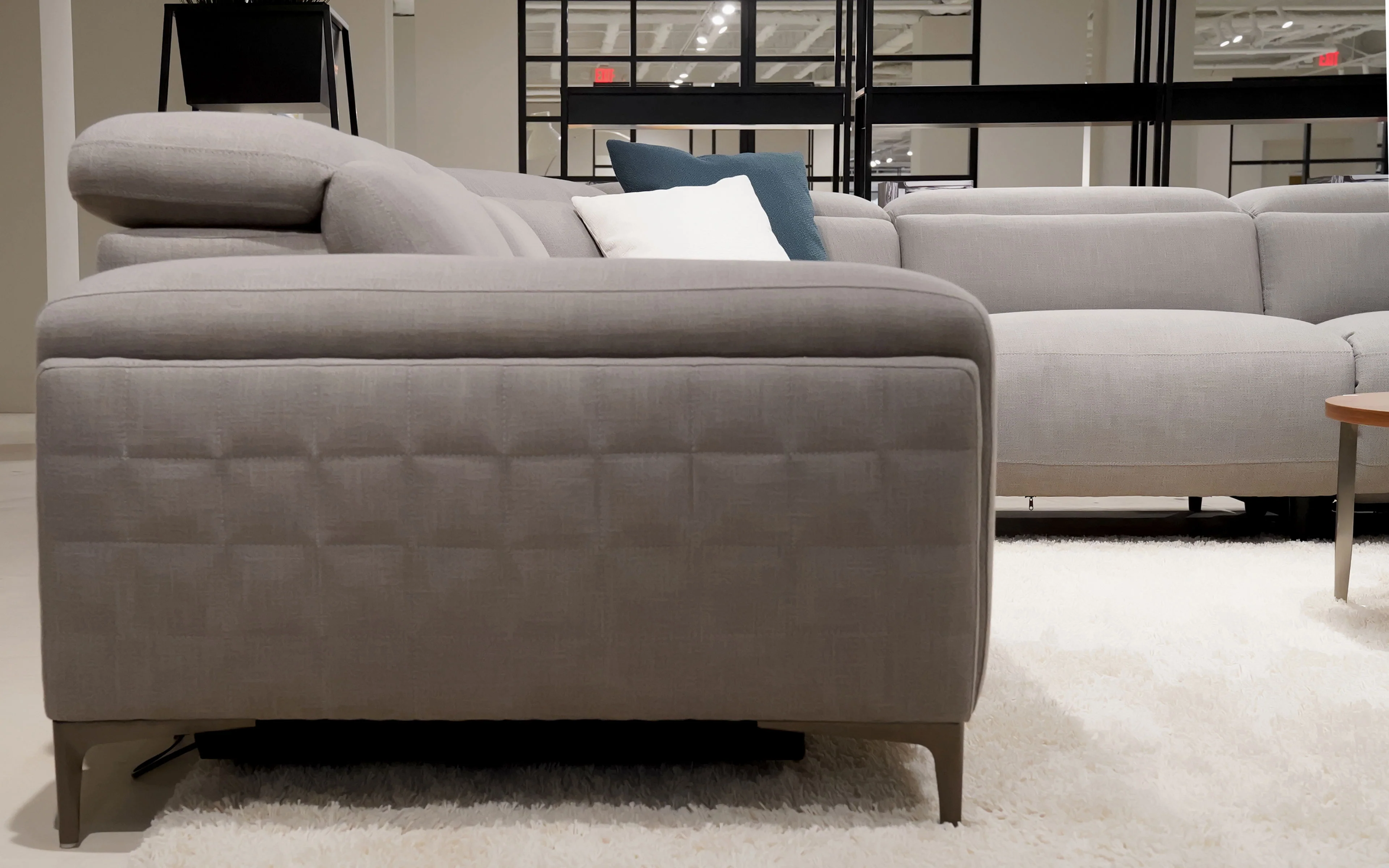 Lavandula Modern Motion Reclining Sectional - Image 4