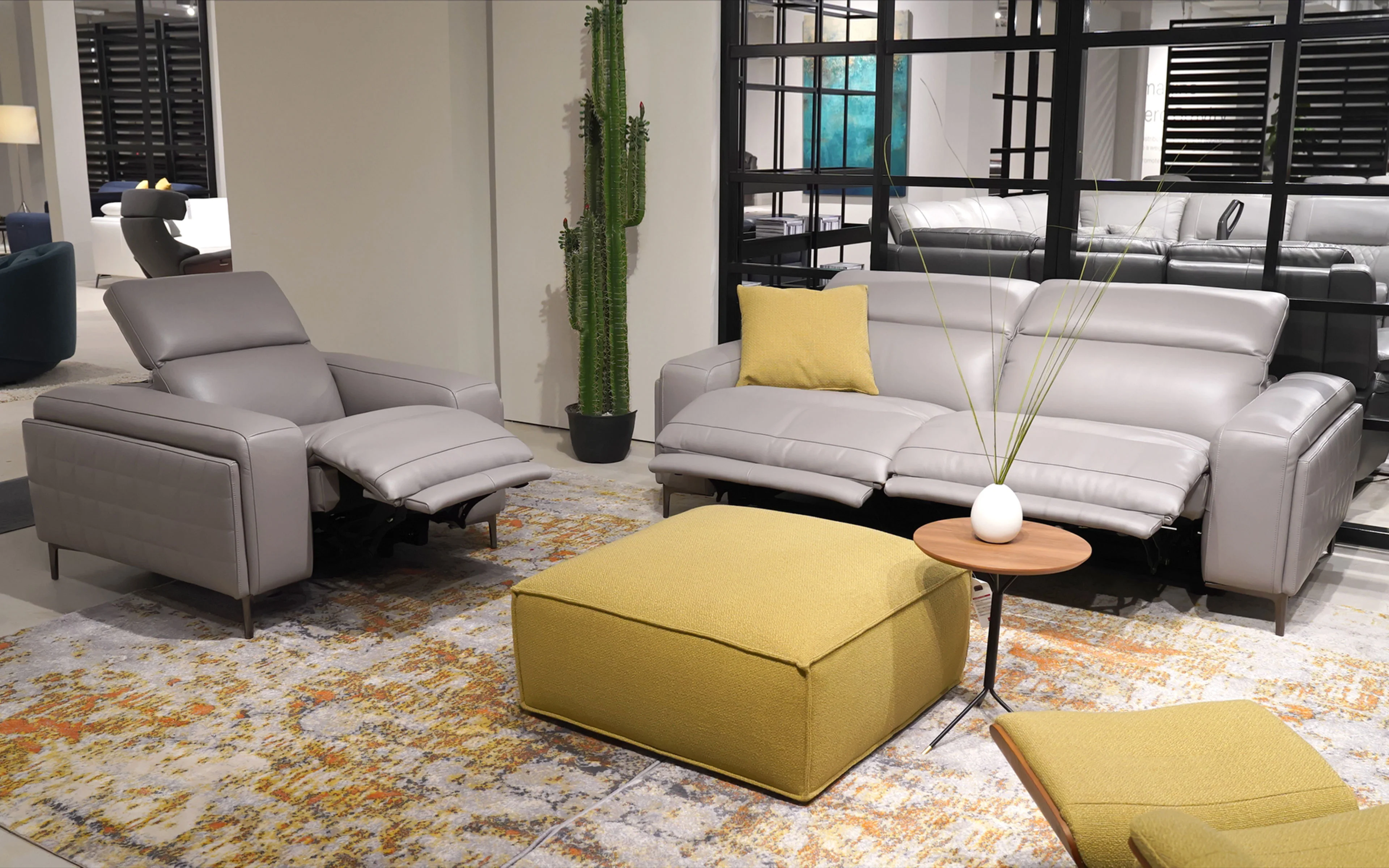 Lavandula Modern Motion Reclining Sofa Set - Image 3