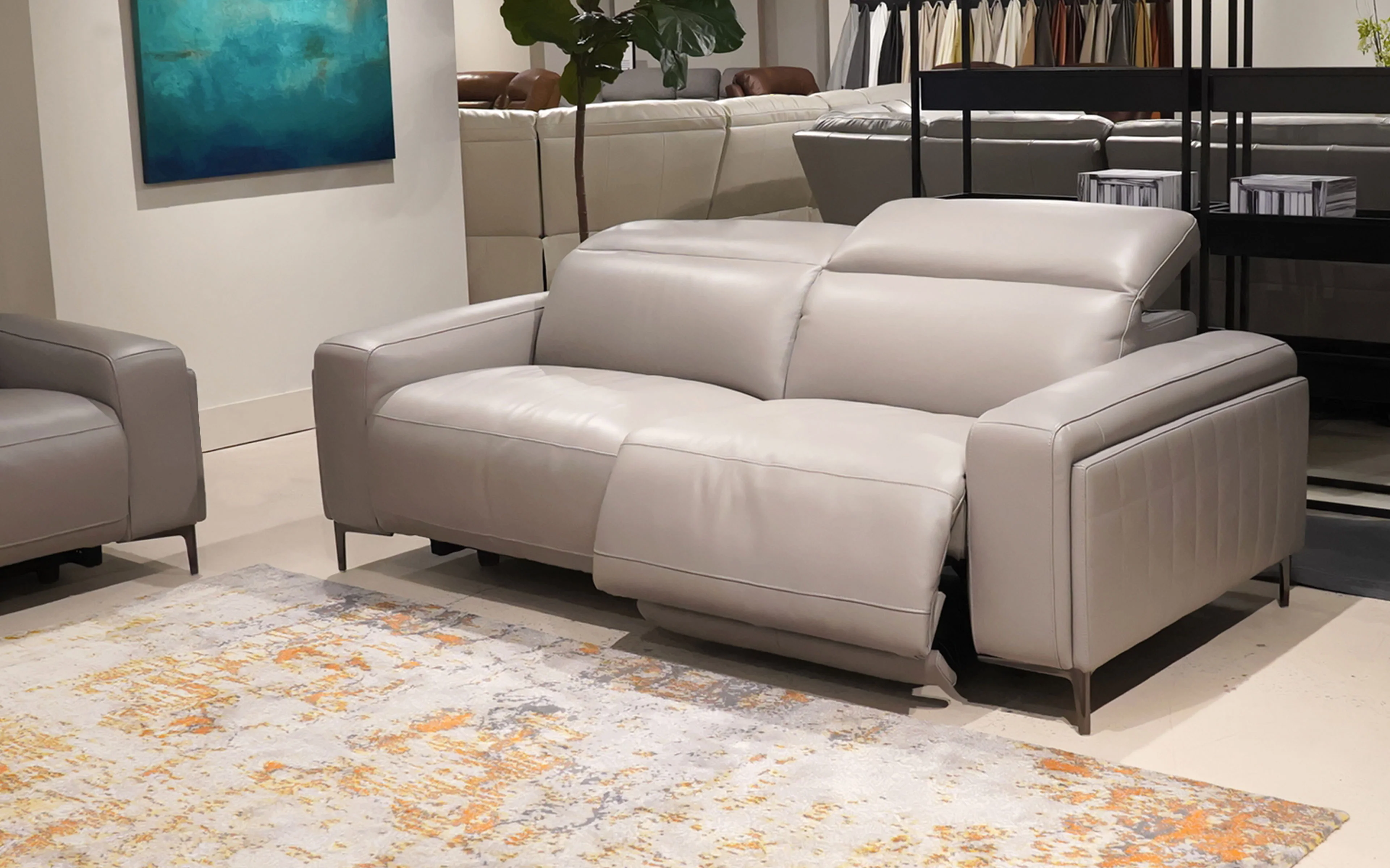 Lavandula Modern Motion Reclining Sofa Set - Image 5