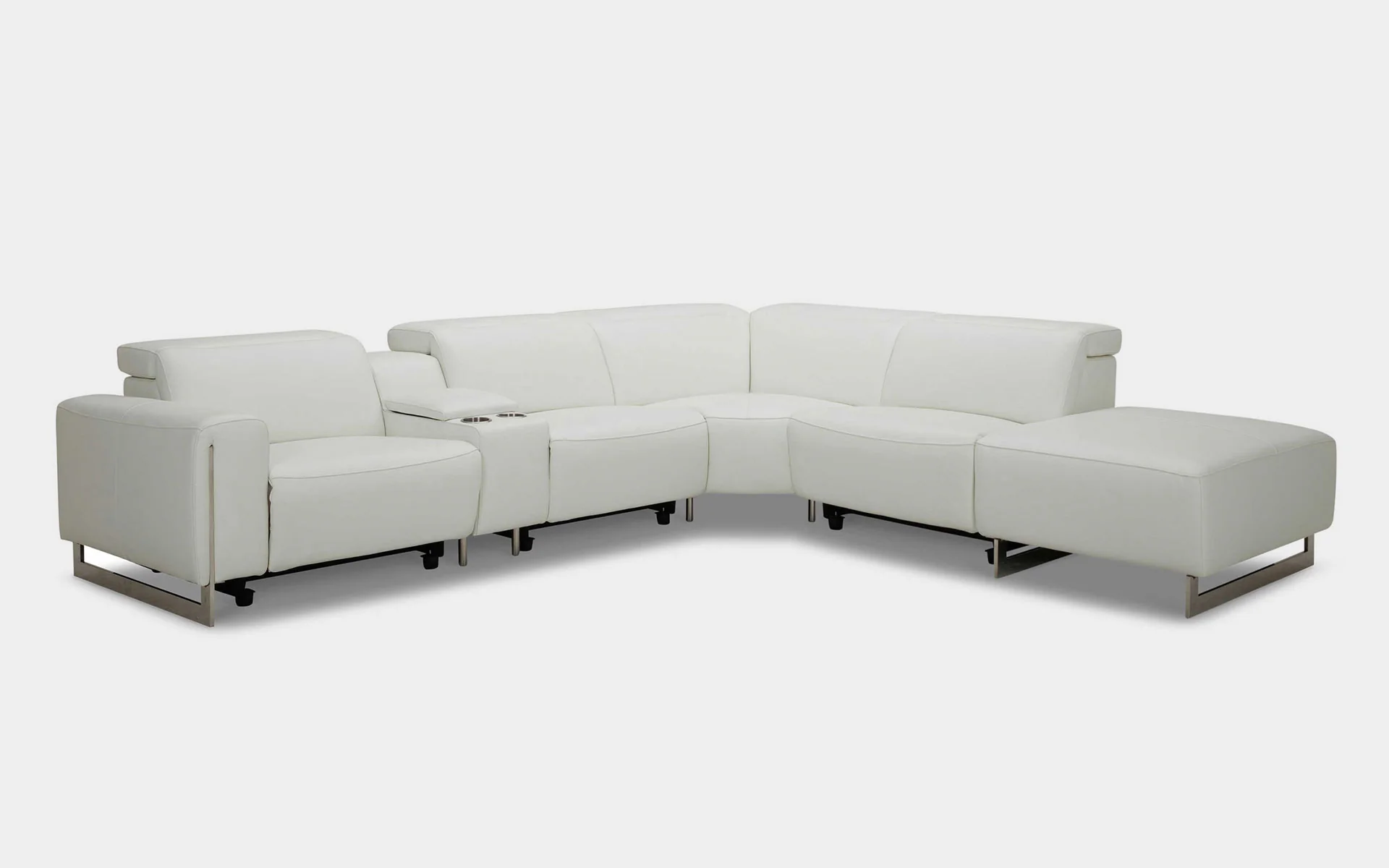 Modern Motion Reclining Sectional