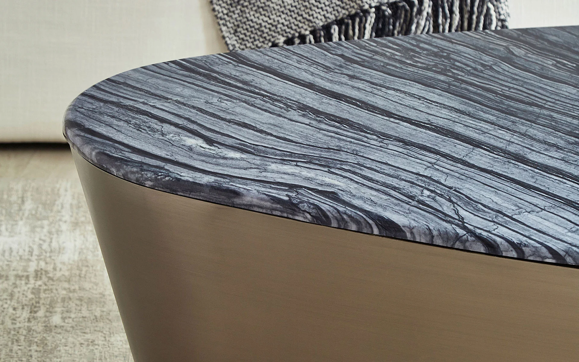 Persephone Marble Coffee Table - Image 4
