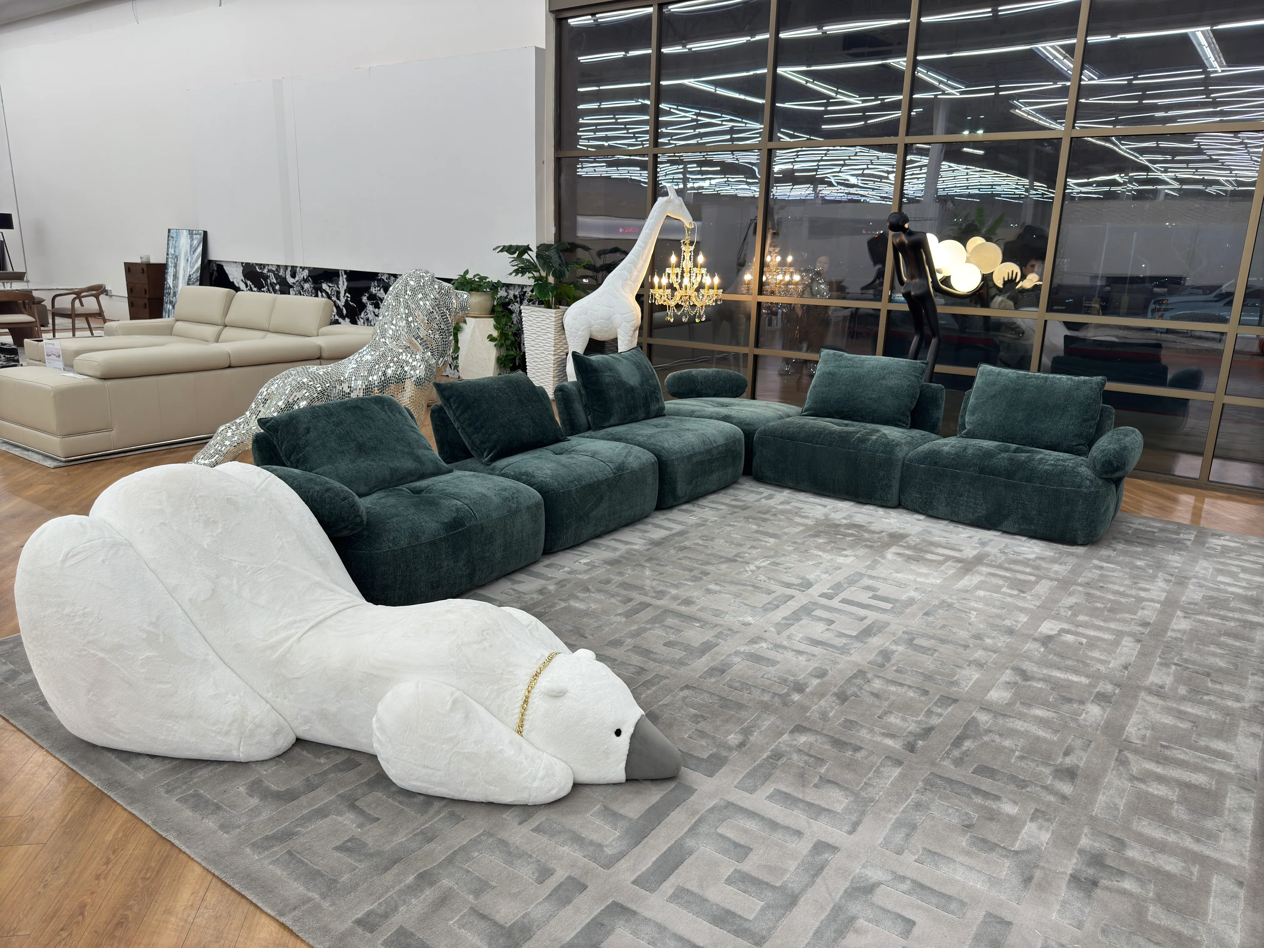 Sandi Modern Motion Sectional - Image 10