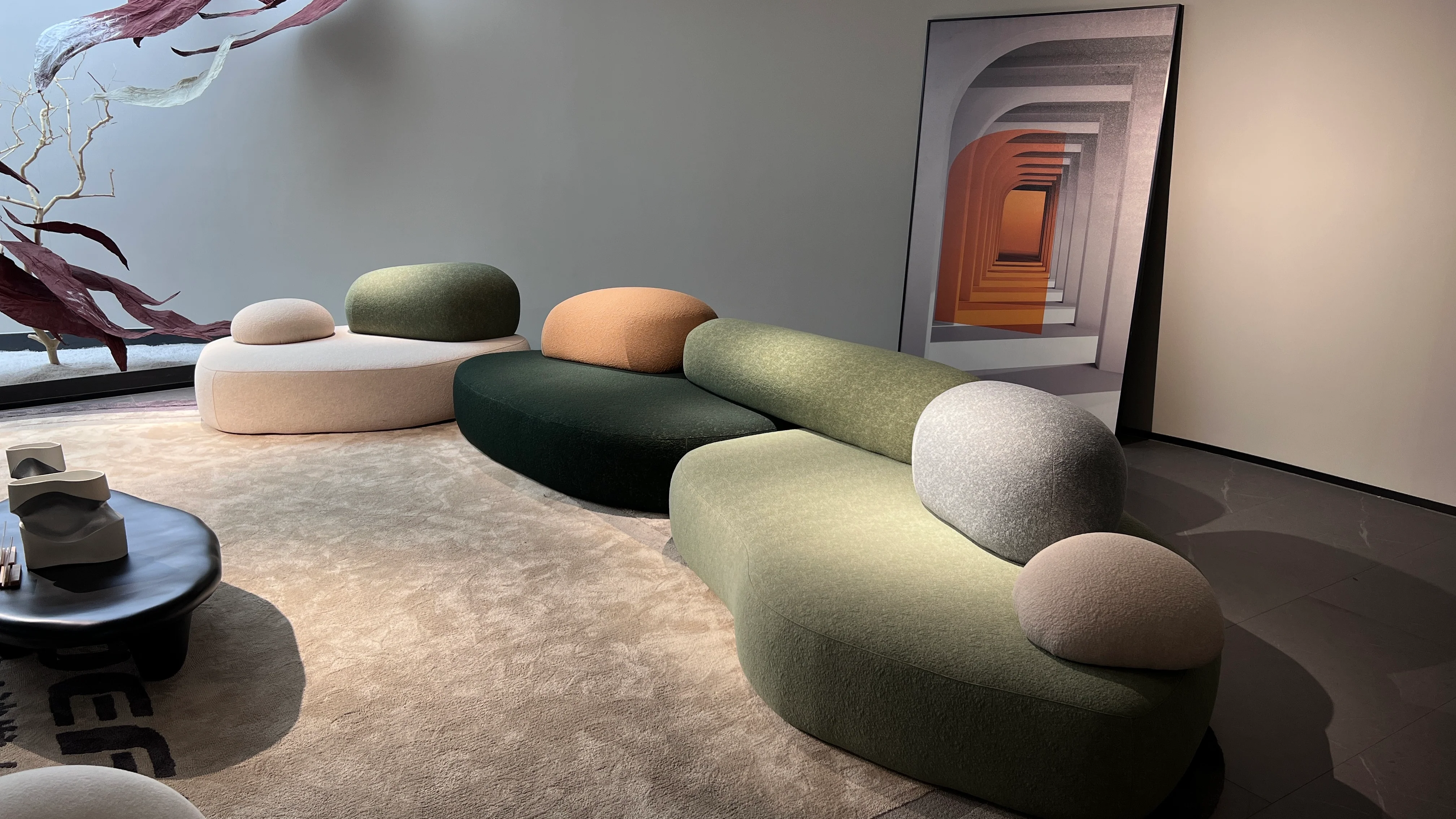 Sora 3pc Artistic Sectional - Image 4