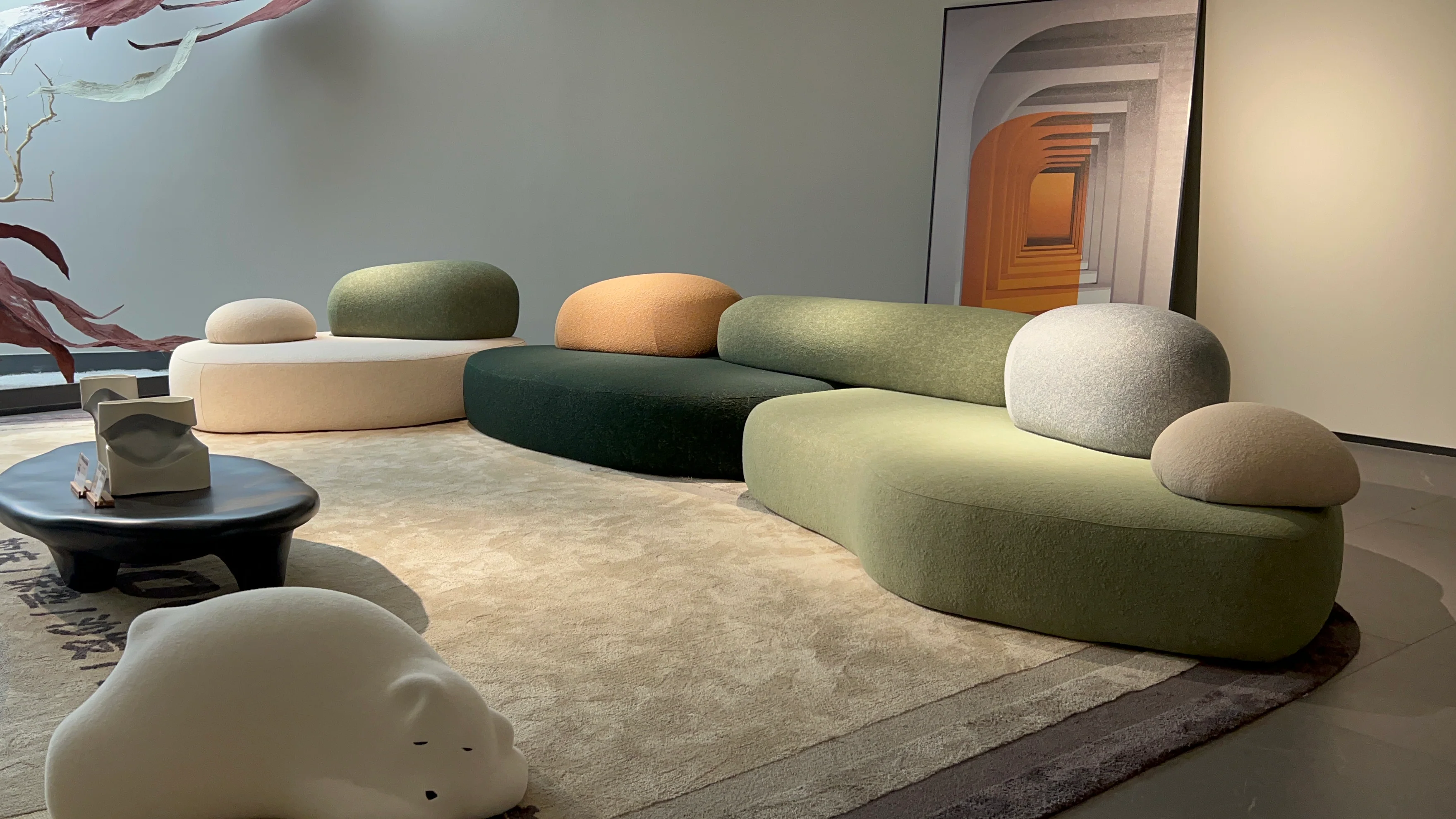 Sora 3pc Artistic Sectional - Image 5