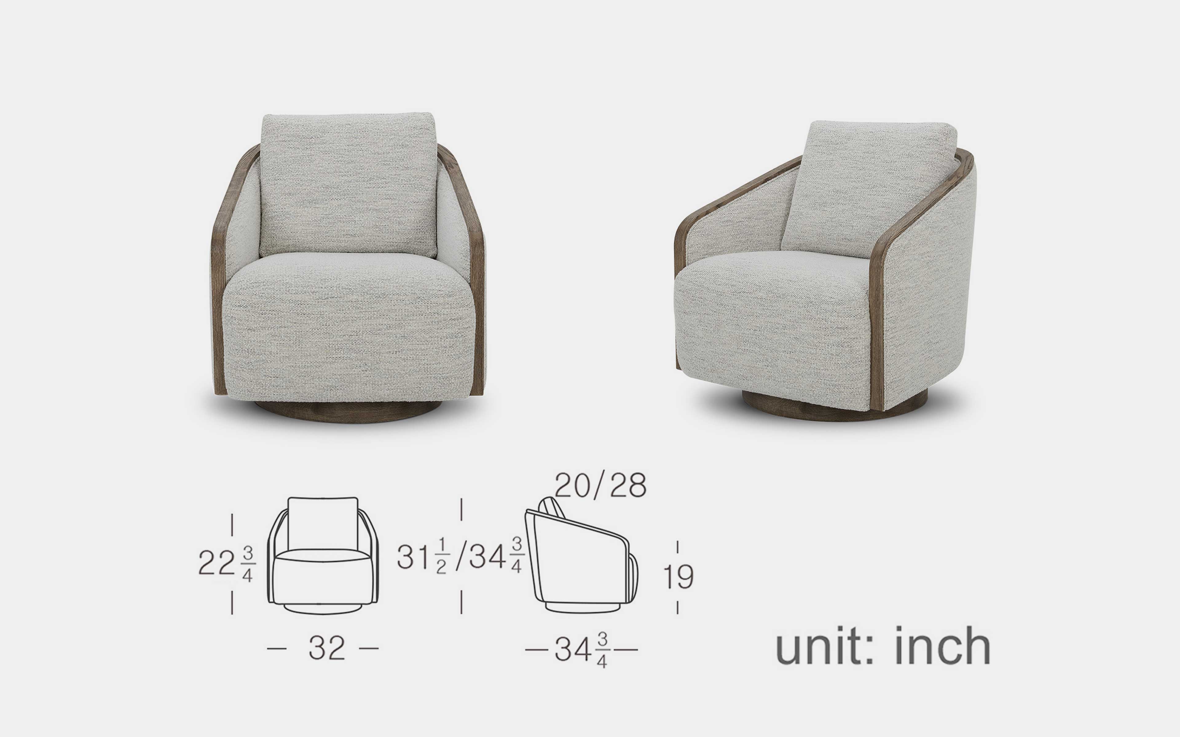 Stratus Modern Motion Swivel Chair - Image 5
