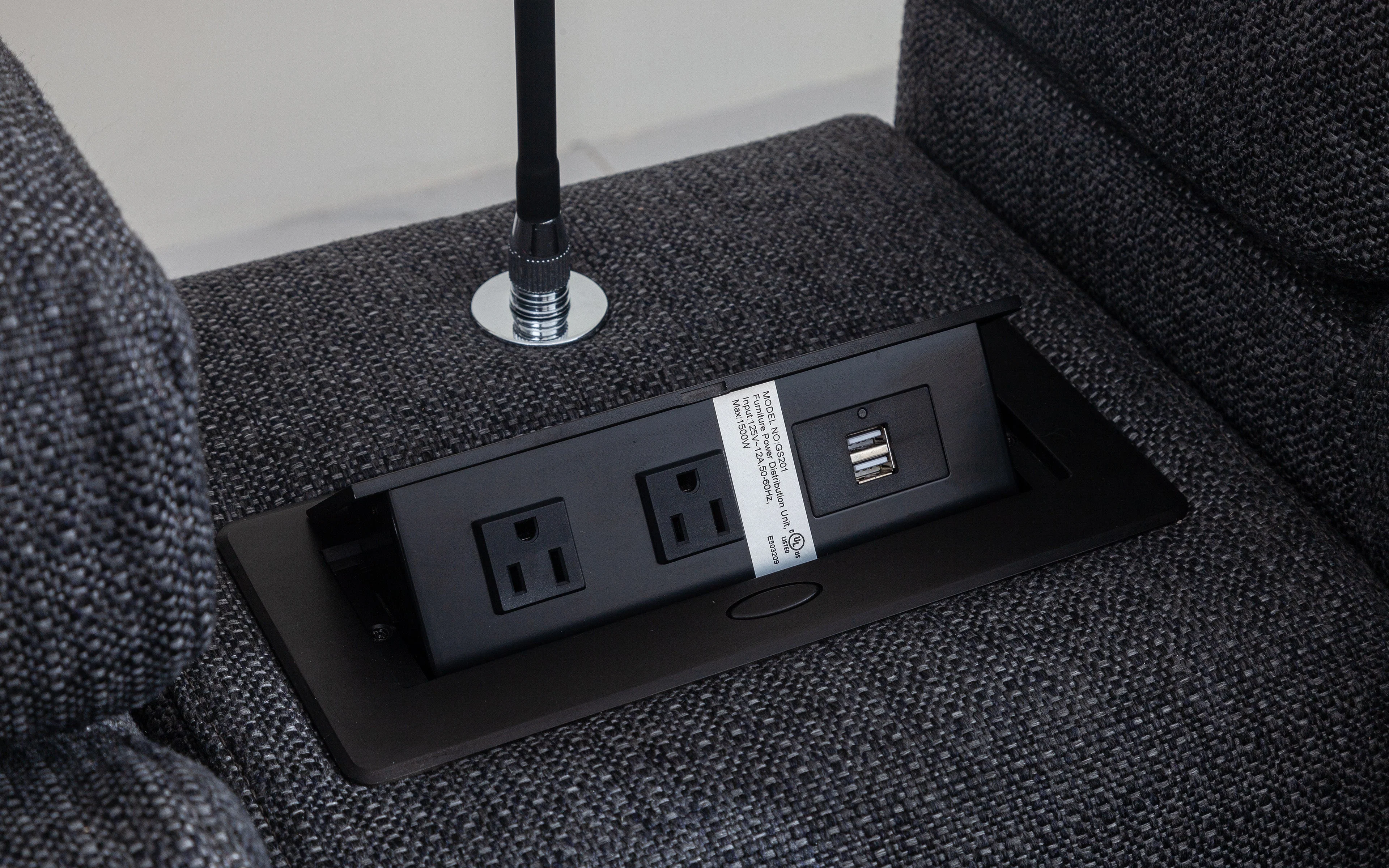 Violetta 6pc Modern Motion Reclining Sectional - Image 18