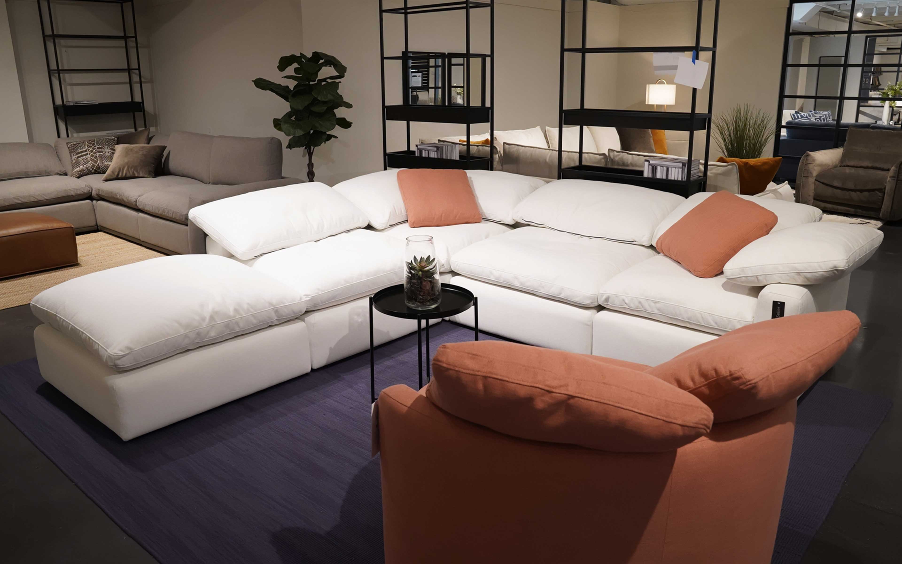 Zephyrus Modern Motion Sectional Sofa - Image 4